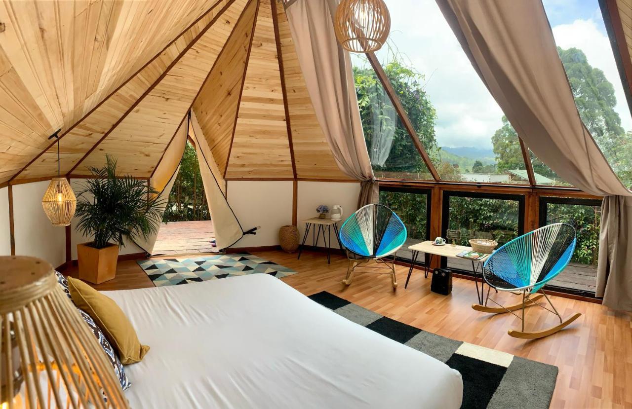 Glamping Lumbre Villa Salento Ngoại thất bức ảnh