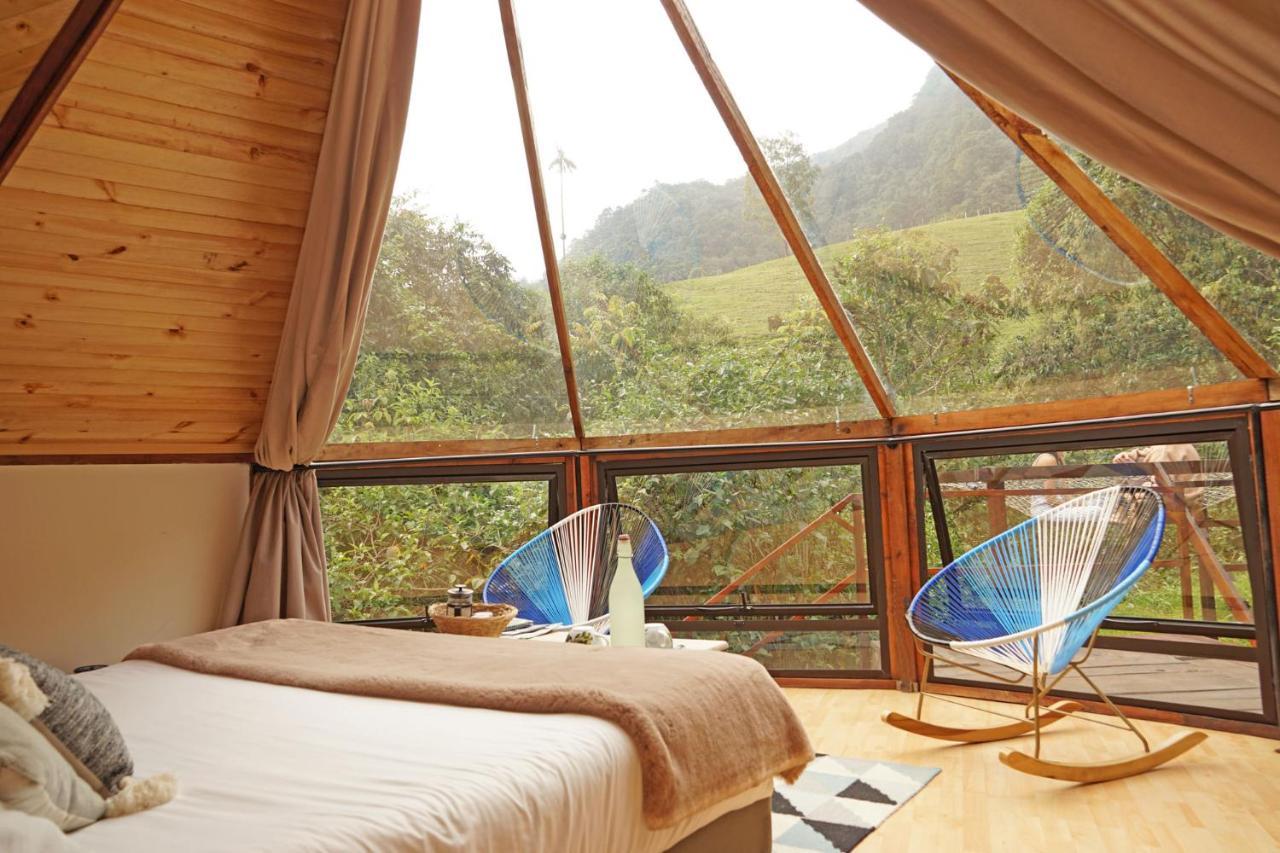 Glamping Lumbre Villa Salento Ngoại thất bức ảnh